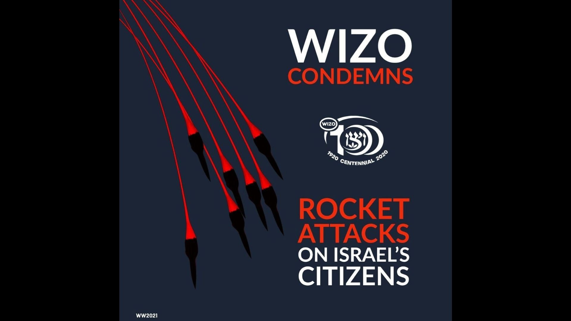  From Anita Friedman: Israel Under Attack - WIZO update